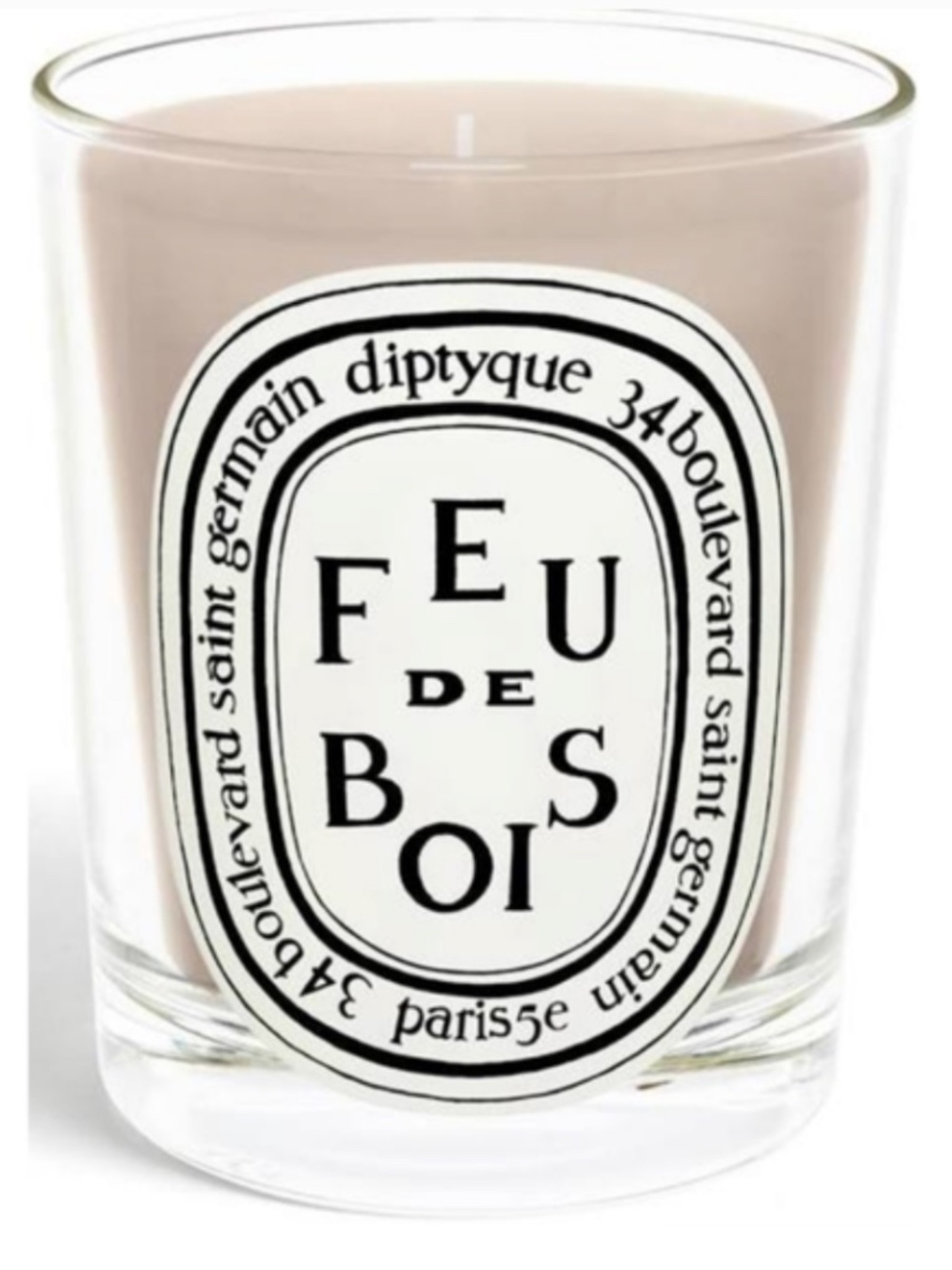 Diptyque Paris Feu de Bois (Wood Fire) Bougie Parfumee Candle 35g